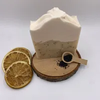 lemon and poppy seed soap